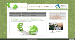 Desktop Screenshot of nachhaltig-investieren.org
